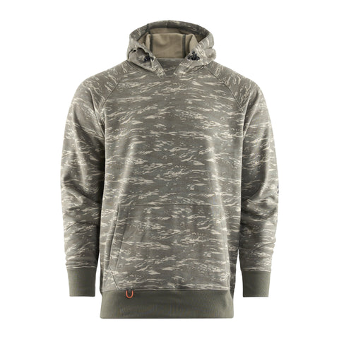 Grundens - Dillingham Tech Hoodie - M / Marsh Camo