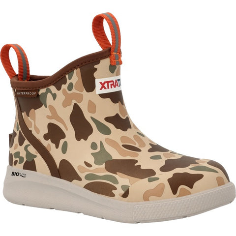 Xtratuf - Kids 4" Ankle Deck Boot Sport XKADSDCM — Duck Camo / C11