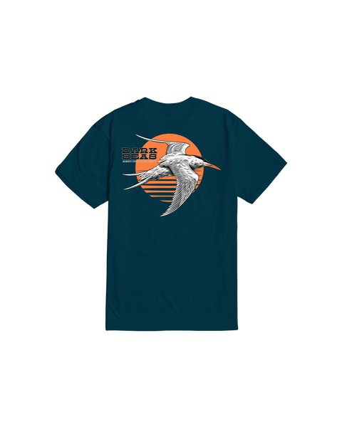 Dark Seas Tern Bird-Tee 304400550 — L / PINE