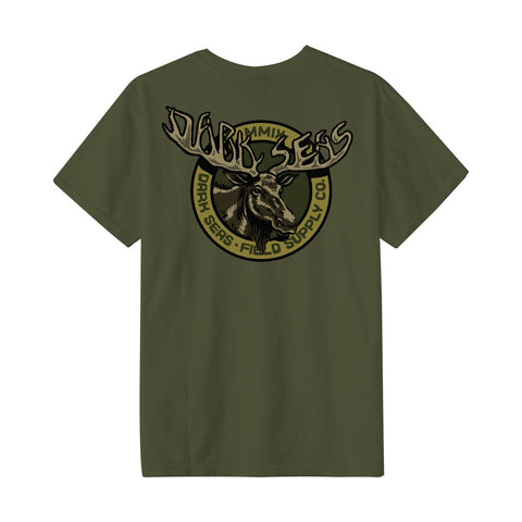 Dark Seas Moosewood Tee 305200208 — M / Avocado