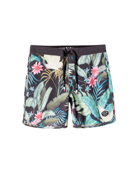 Dark Seas - Sennit Boardshort — 30 / Black/Green
