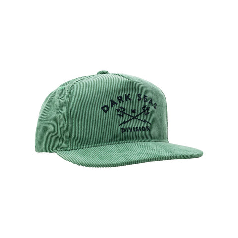 Dark Seas - Tridents Corduroy Hat — OS / Green
