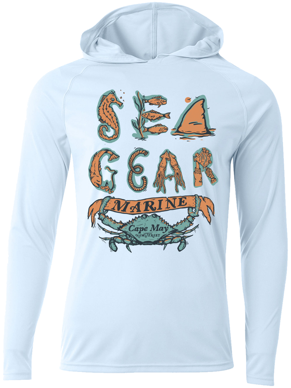 SG Under The Sea LS Sun Hooded Shirt