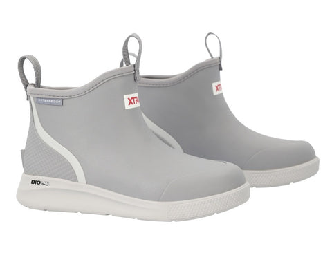 Xtratuf - Kids 4" Ankle Deck Boot Sport XKADS100 — Stingray Grey / C7