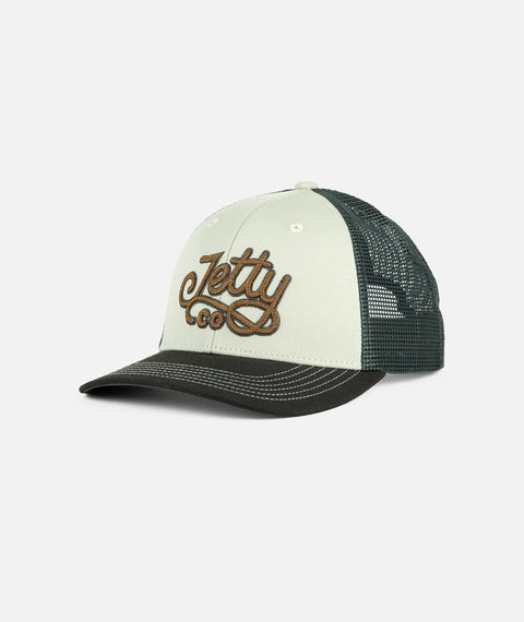 Jetty Rodeo Snapback S26RODE-A60045 — Black Sand / OS