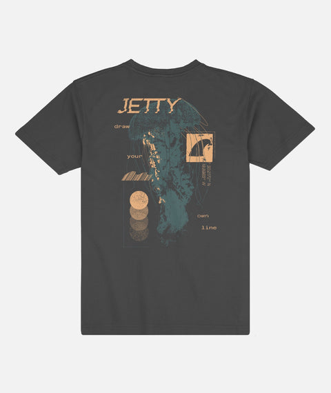 Jetty - Jelly Glitch Tee — 2XL / White