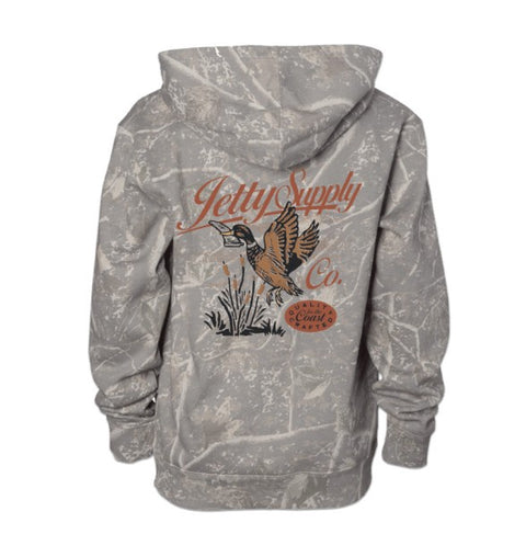 Jetty Quack Hoodie 0726QUAC — YS / Camel
