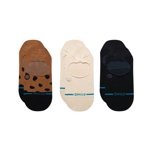 Leopard No Show 3 Pack