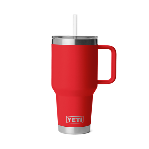 Yeti - Rambler 35 Oz Straw Mug — 35Oz / Rescue Red (Core)
