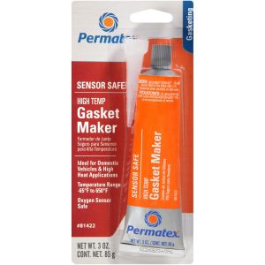 Permatex - Sensor-Safe High-Temp RTV Silicone Gasket Maker 3 oz