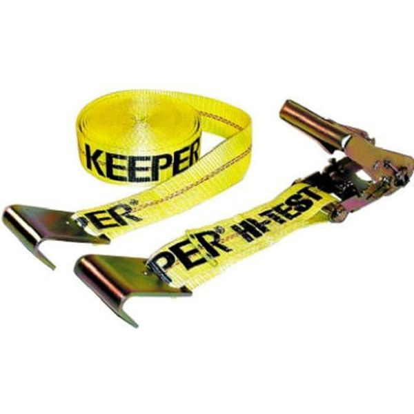 Kepper - 2"x27' Ratchet Tie Down W/ Flat Hooks