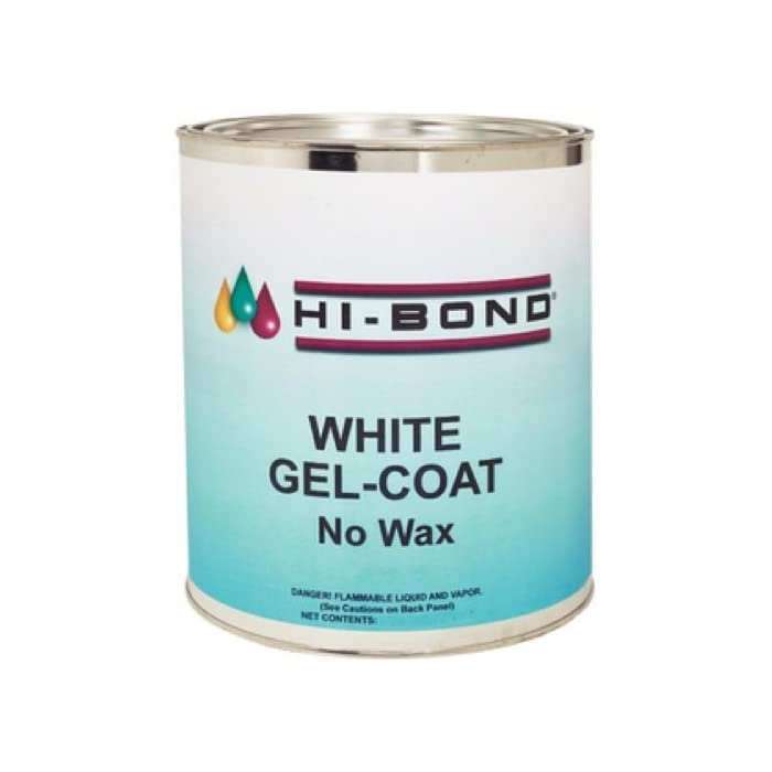 Evercoat HiBond White Gel Coat No Wax w/ Hardener Quart