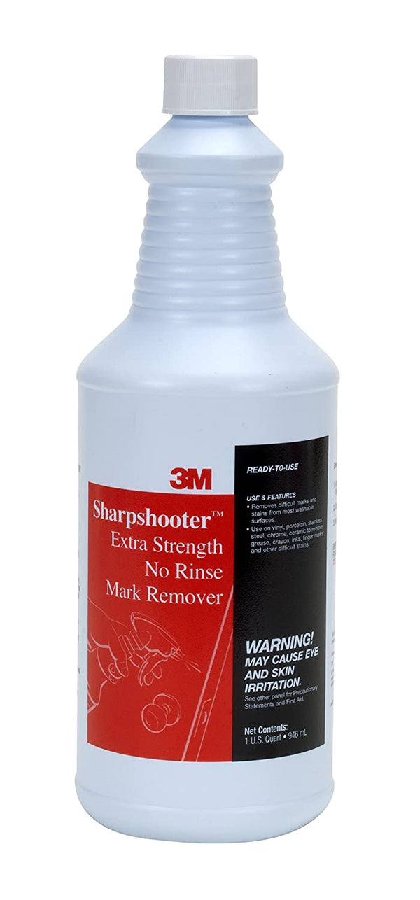 3M - Sharpshooter Extra Strength No-Rinse Mark Remover - 1 Quart