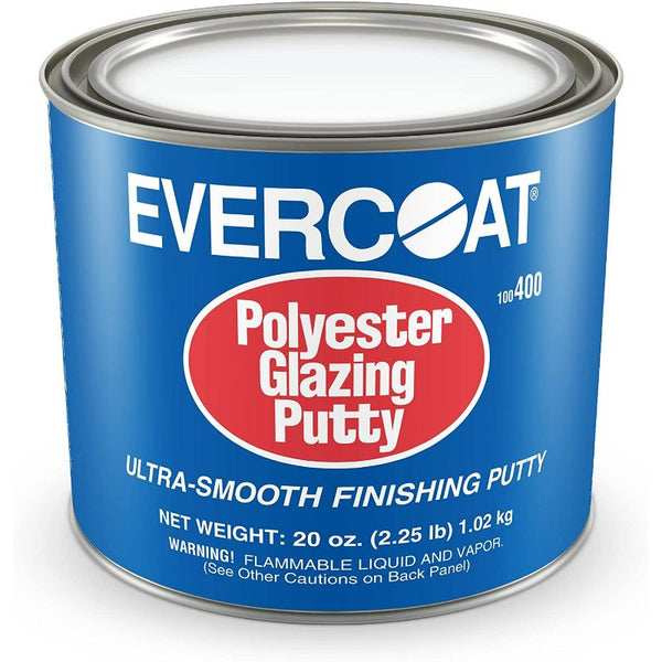 Evercoat - Polyester Glazing Putty for Galv. Steel, Aluminum, Fiberglass 20 oz