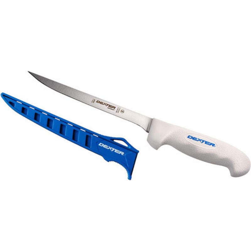 Choice 7 Flexible Fillet Knife with White Handle