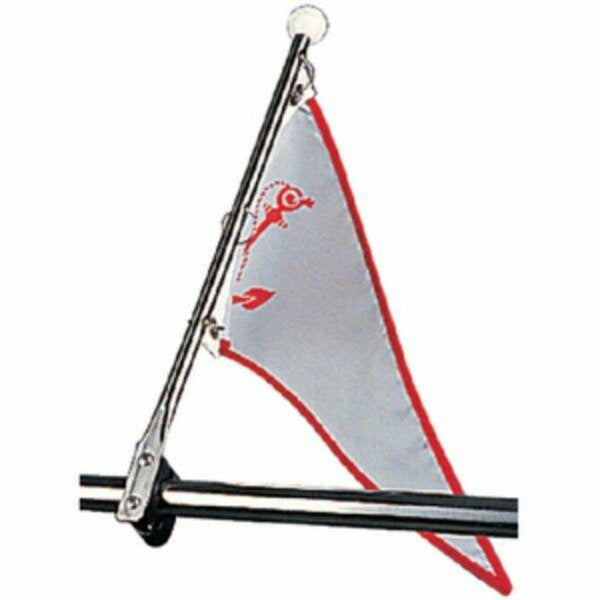 Sea Dog - Flag Pole With Rail Mount 15-1/2"