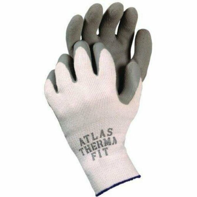 Showa Atlas 451 Thermal Insulated Gloves- Gray/White