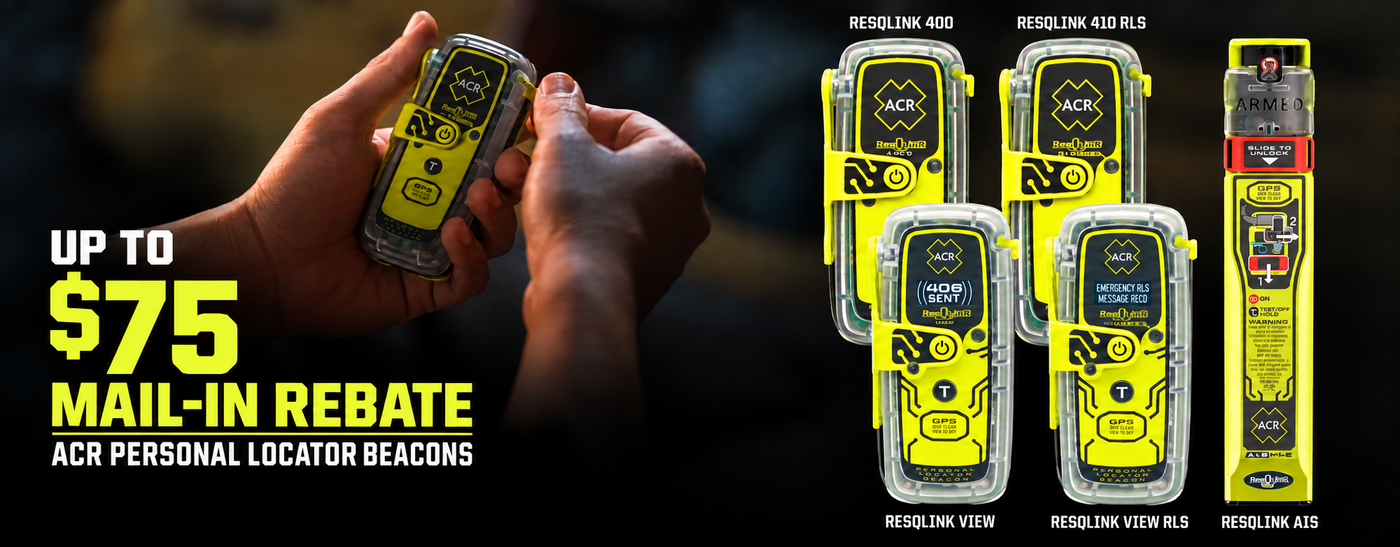 ACR personal locator beacon mail-in rebate