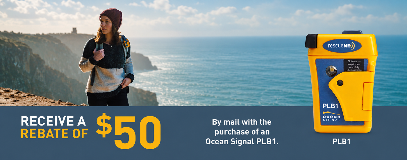 Ocean Signal PLB1 mail-in rebate