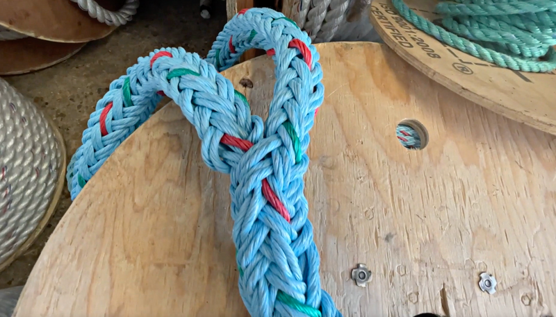 Rope Splicing - Long Splice 12 Strand Rope - Samson Rope Polytron