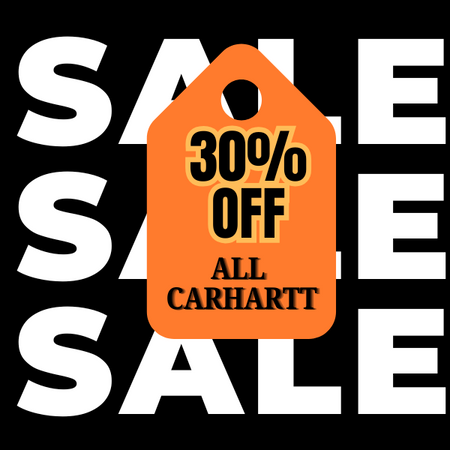 Black Friday 30% off All Carhartt