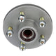 Seachoice 53101 Trailer Wheel Hub, 1-3/8 In. X 1-1/16 In. Axle, 5 Lug, Galvanized, Pregreased