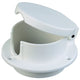 Perko White Plastic Rope Deck Pipe 1057DP0WHT