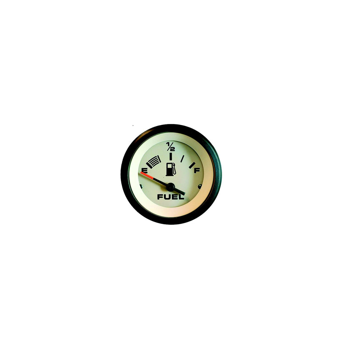 Sierra Sahara Series 2" Black & Tan Fuel Gauge & Requires "F" Sender Code