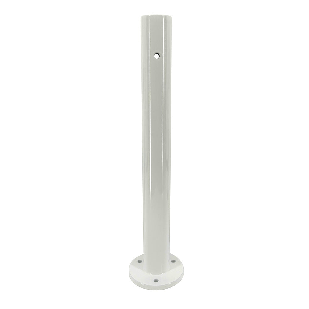 Seaview 12" Light Post with 2.75" Round Base Plate