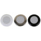 Scandvik A3C Downlight Kit - Cool White with SS, White, & Black Trim Rings
