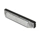 Scandvik 4" LED Light Strip - White with Gasket - 12V
