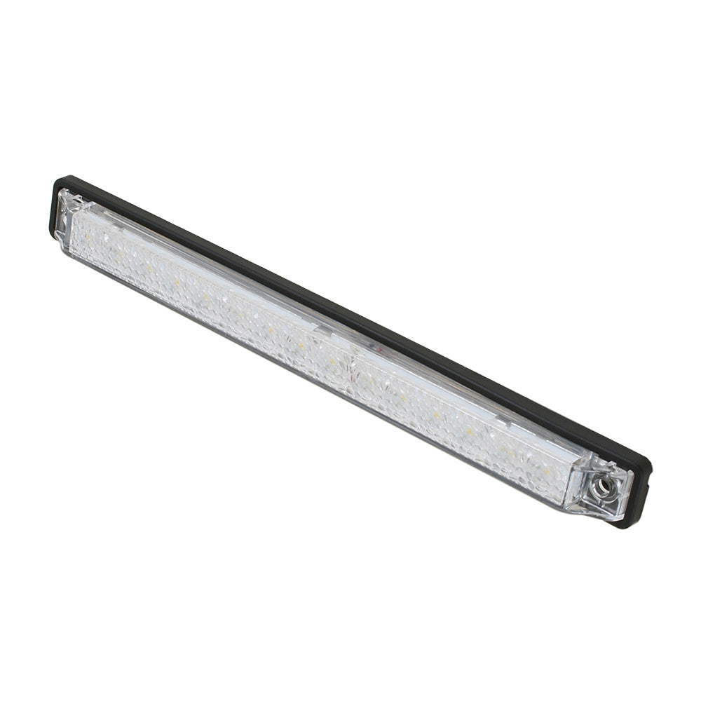 Scandvik 8" LED Light Strip - Blue with Gasket - 12V