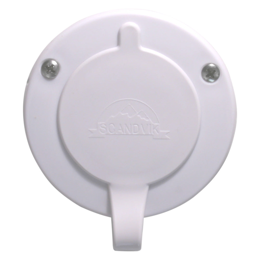 Scandvik White Vertical Cup & Cap for Scandvik PN 1075