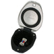 Scandvik Recessed T-Handle Mixing Valve - SS with Black Cup