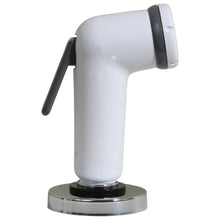Scandvik Straight Handle Pull Out Sprayer - White with 6' Hose