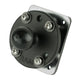 RAM Mount Drill-Down Dashboard Ball Base with Backing Plate - B Size
