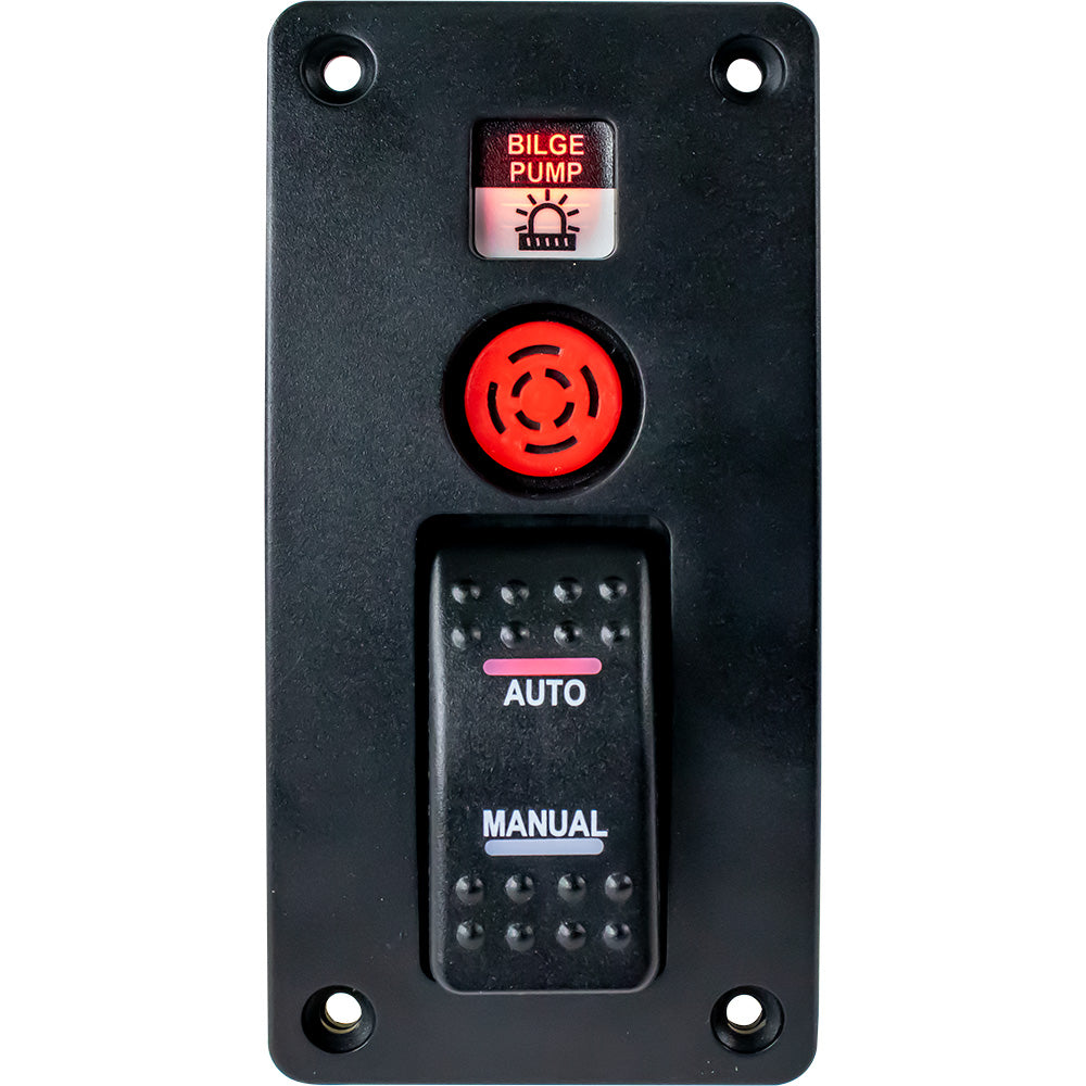 Sea-Dog Bilge Pump Water Alarm Panel with Switch