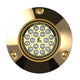 Metro Marine High-Output Submersible Underwater Light with Intelligent Monochromatic LED's - Aqua, 45° Beam