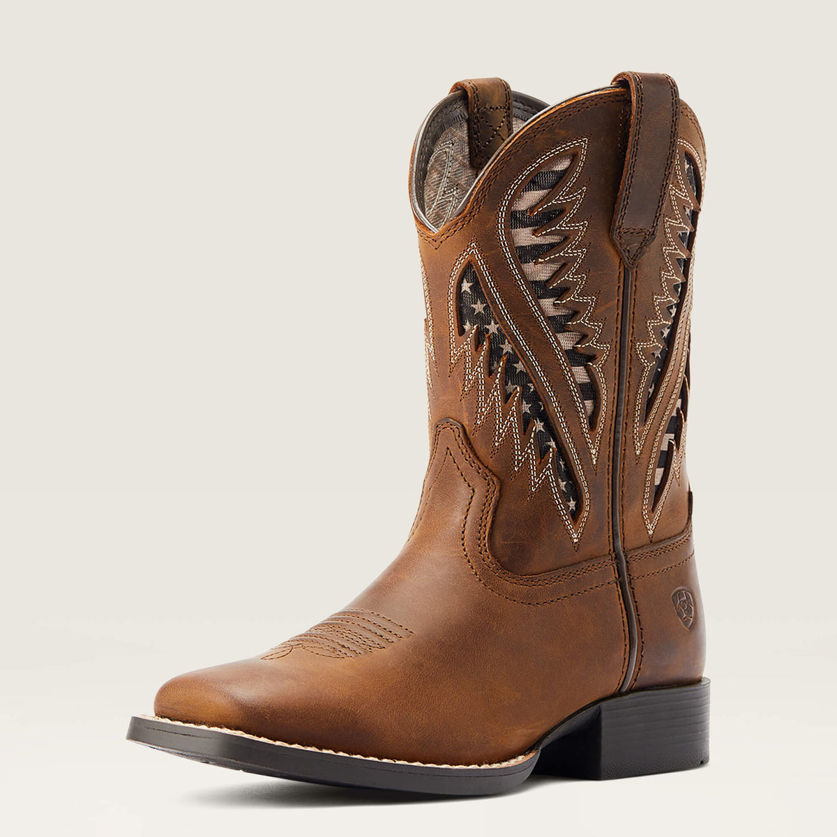 Ariat - YTH Quickdraw VentTEK Wide Square Toe Western Boot