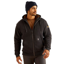 Ariat - Men's Rebar All-Weather Sherpa-Lined Full Zip Hoodie