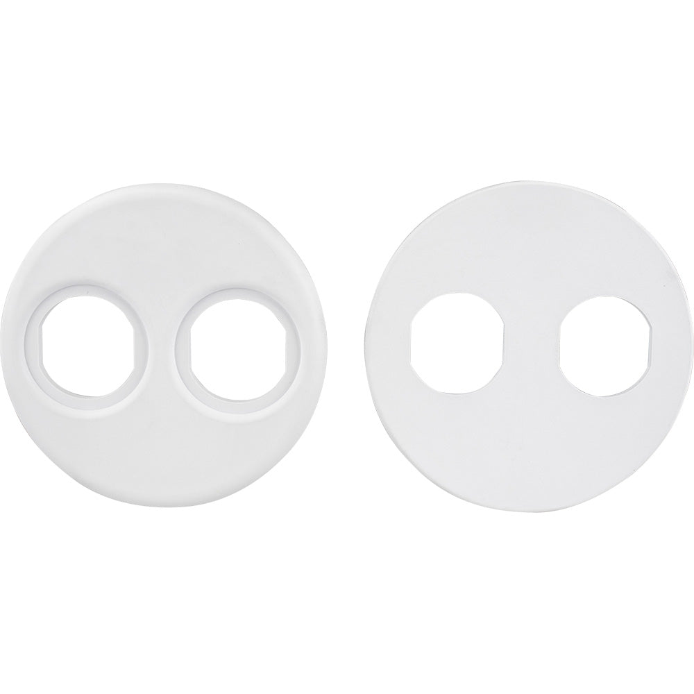 Sea-Dog 84470Sea-Dog 4" Gauge Power Socket Adapter Mounting Plate - White