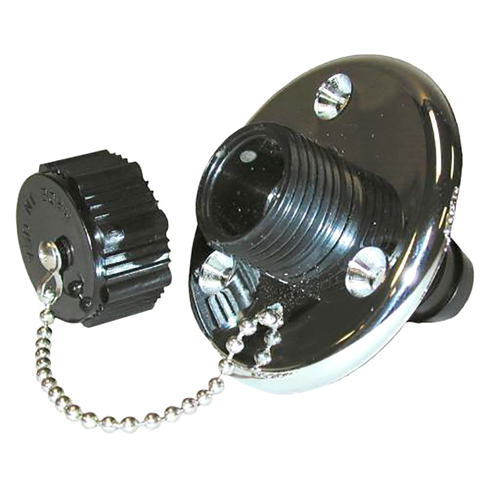 T-H Marine Washdown Valve with Chrome Base