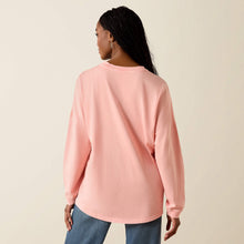 Ariat - Womens Canvas Oversized Long Sleeve T-Shirt