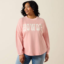 Ariat - Womens Canvas Oversized Long Sleeve T-Shirt