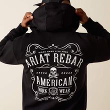 Ariat - Rebar Men's Lightweight Label Full Zip Hoodie