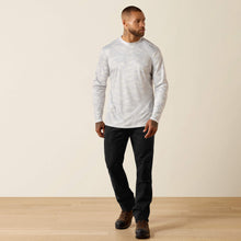 Ariat Men's Rebar Sunblocker Print LS T-Shirt Micro Chip 10071656