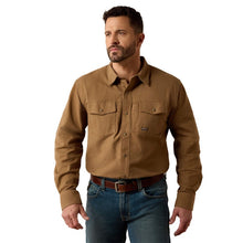 Ariat - Men's Rebar Flannel Twill Snap Work Shirt