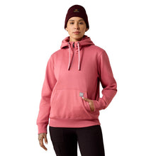 ZZ RETIRED - Ariat - Women's Rebar Skill Set 1/2 Zip Hoodie P20331WAPP husk