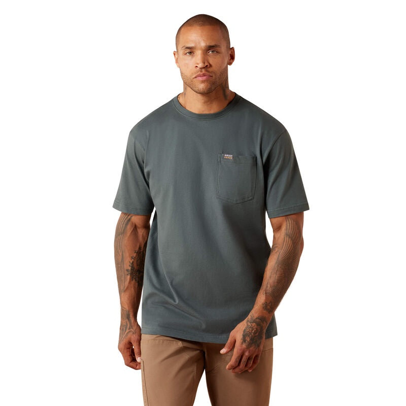 Ariat - Men's Rebar Cotton Strong Standard Pocket T-Shirt