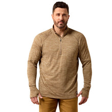Ariat - Men's Rebar Gridwork Baselayer 1/4 Zip Watch Window T-Shirt